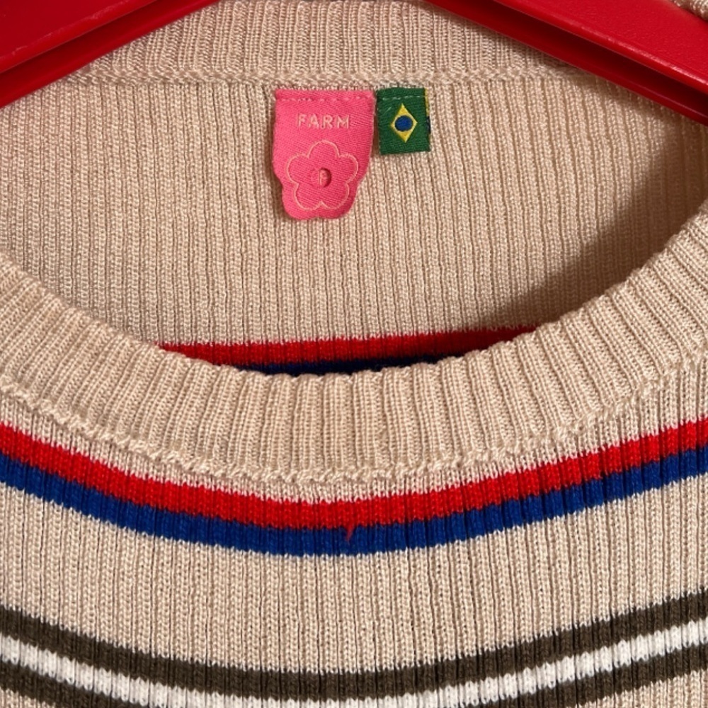 FARM Rio Multicolor Striped Sweater - Picture 3 of 7